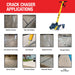 Concrete Crack Chaser 4.5" Grinder Epoxy & Concrete Repair Walk Behind - view 4