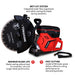 14" Concrete Saw 74cc Handheld Cut-Off Saw 5" Cutting Depth Gas Powered Water Cooling System Commercial Concrete Cutter for Asphalt Masonry Rebar & Roadwork - view 4