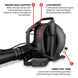 79.9cc Commercial Backpack Leaf Blower 1,272 CFM 222 MPH Lightweight Professional Gas Powered Blower Landscaping Lawn Care Property Maintenance - view 7