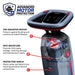Tomahawk Electric Floor Scrubber Cleaner with 16” Power Mop Brushes Cordless Battery Powered - view 8