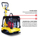 Tomahawk 6.5 HP Honda Reverse Hydraulic Plate Compactor for Soil, Aggregate, Cohesive Compaction - view 7