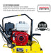 5.5 HP Honda Paver Roller Compactor 17x12 for Pavers, Bricks, Stone, Sand Compaction - view 4