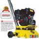 8” Gas Concrete Scarifier Planer Grinder with 5.5 HP Honda Engine Blade Bundle - view 7