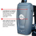 18V Battery Powered Backpack Vacuum 6L for Janitorial Cleaning – Lightweight Cordless Commercial Vacuum with Quiet Operation - view 8