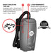 Electric Backpack Vacuum 6 qt Lightweight Commercial High-Performance Cleaning Solution - view 5