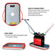 Tomahawk 440 lb Electric Paver Slab Vacuum Lifter 1200W for Hardscaping, Concrete, and Stone Placement - view 9
