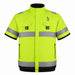 30V Battery-Powered High Vis Fan-Cooled Short Sleeve Complete Cooling System - view 3