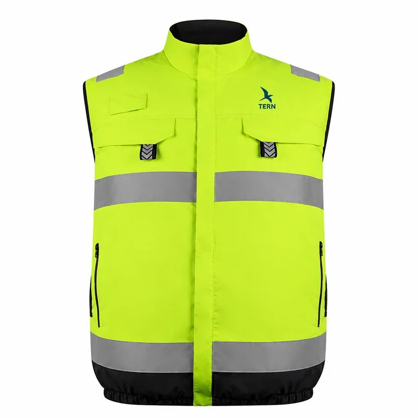 30V Battery-Powered High Vis Fan-Cooled Vest Complete Cooling System - view 4