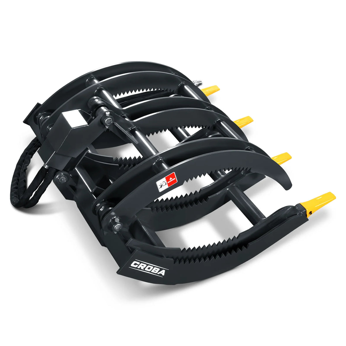 MechMaxx 44" Timber Grab — Mini Skid Steer Attachment
