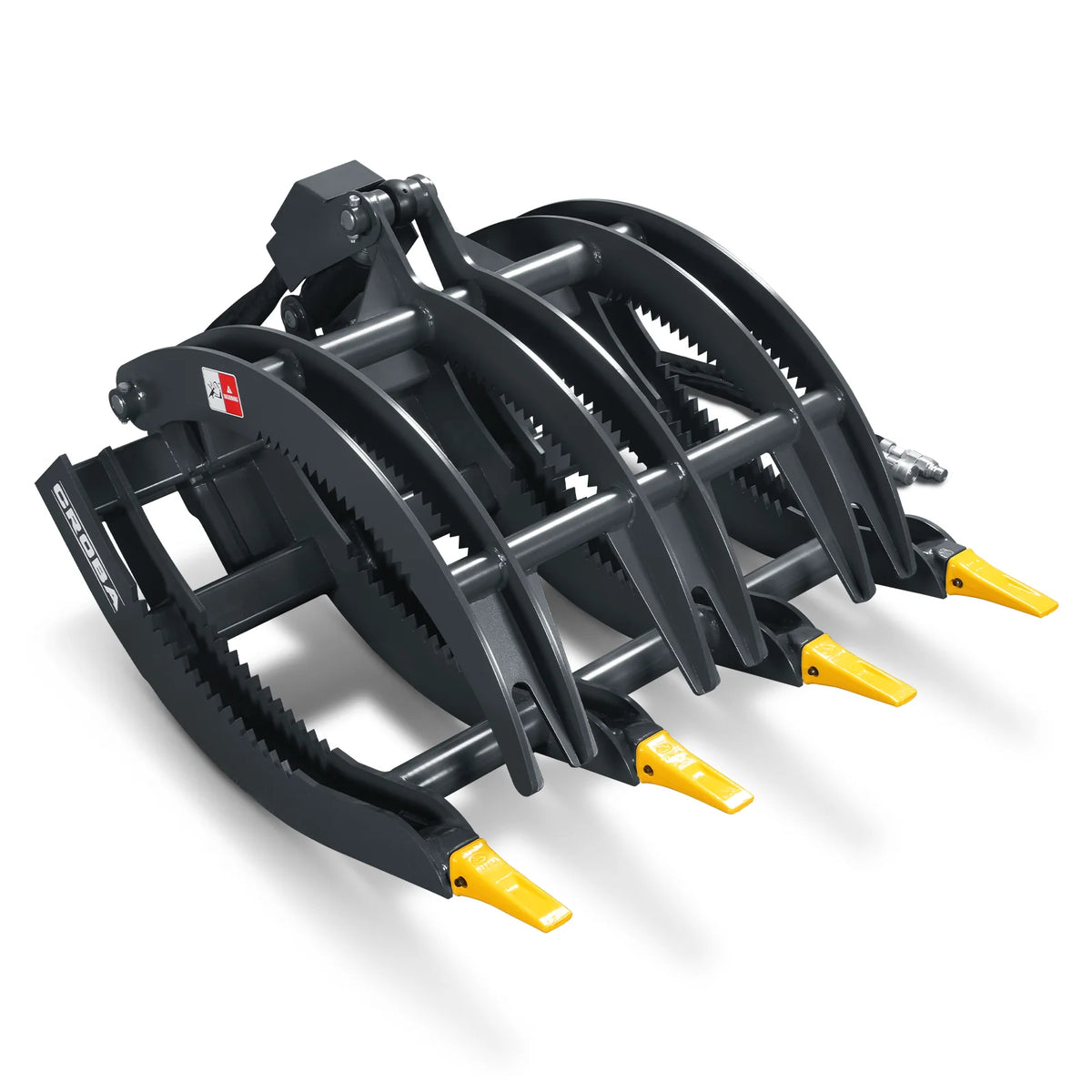 MechMaxx 44" Timber Grab — Mini Skid Steer Attachment