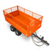 MechMaxx 2-Ton Heavy-Duty Dump Trailer — DT4X8W, Tall Sides