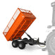 MechMaxx 2-Ton Heavy-Duty Dump Trailer — DT4X8W, Tall Sides