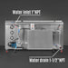 MechMaxx 114 Gal / 432L Heavy Duty Industrial Ultrasonic Parts Washer, 28kHz 60 Transducers, Oil Skimmer, SS304 Tank, 10kW Heater, 208–240V 3 Phase Power - view 7