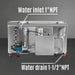 MechMaxx 81 Gal / 308L Heavy Duty Industrial Ultrasonic Parts Washer, 28kHz 40 Transducers, Oil Skimmer, SS304 Tank, 10kW Heater, 208–240V 3 Phase Power - view 6