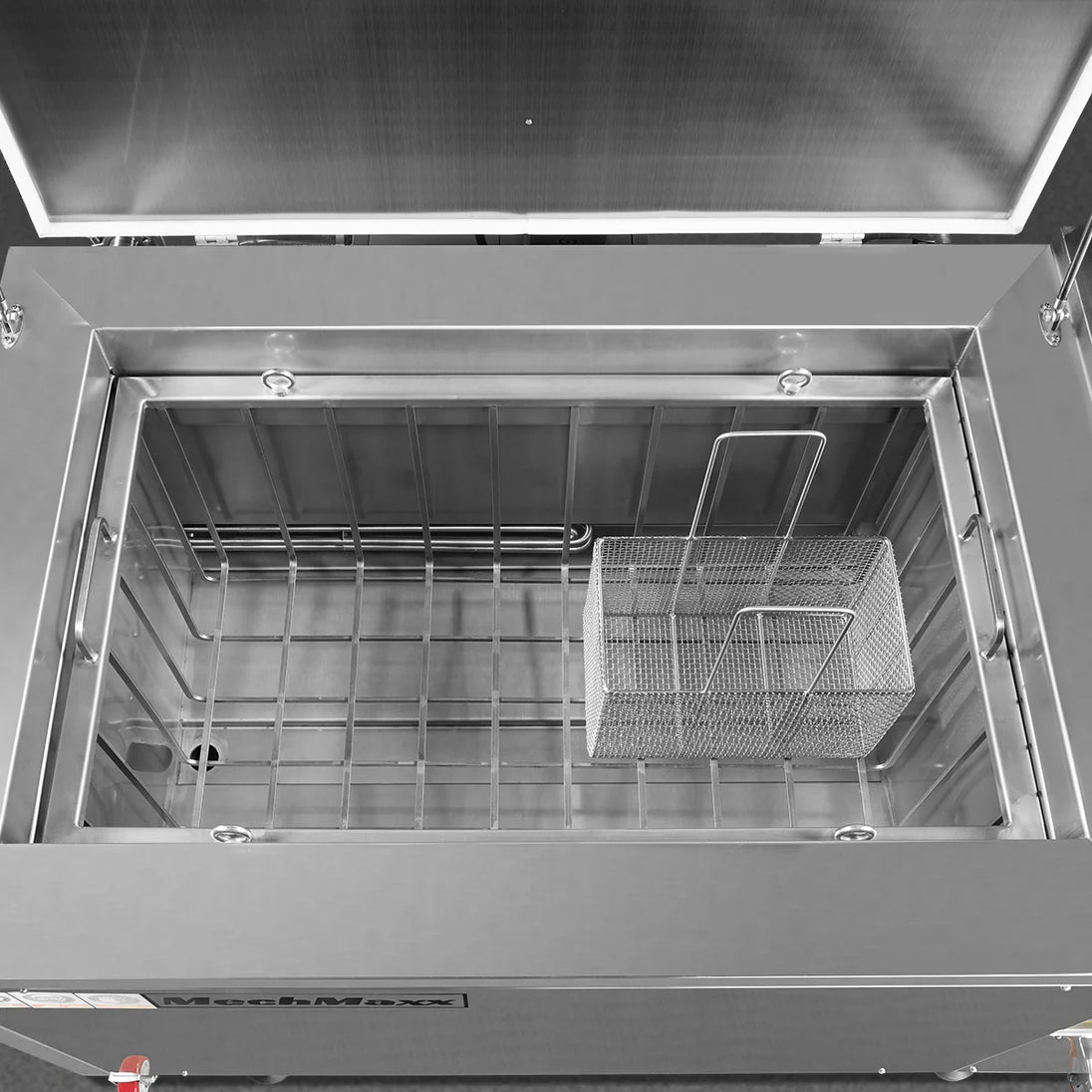MechMaxx 81 Gal / 308L Heavy Duty Industrial Ultrasonic Parts Washer, 28kHz 40 Transducers, SS304 Tank, 10kW Heater, 208–240V 3 Phase Power - view 2