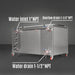 MechMaxx 81 Gal / 308L Heavy Duty Industrial Ultrasonic Parts Washer, 28kHz 40 Transducers, SS304 Tank, 10kW Heater, 208–240V 3 Phase Power - view 5
