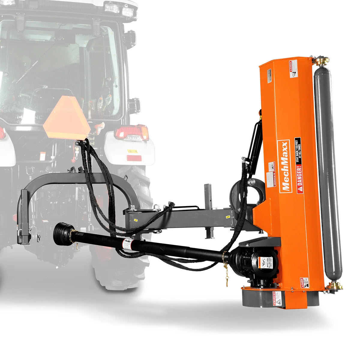 MechMaxx 60" Standard 3Point Offset Flail Ditch Bank Mower, 25-60HP, VAM60 - view 2