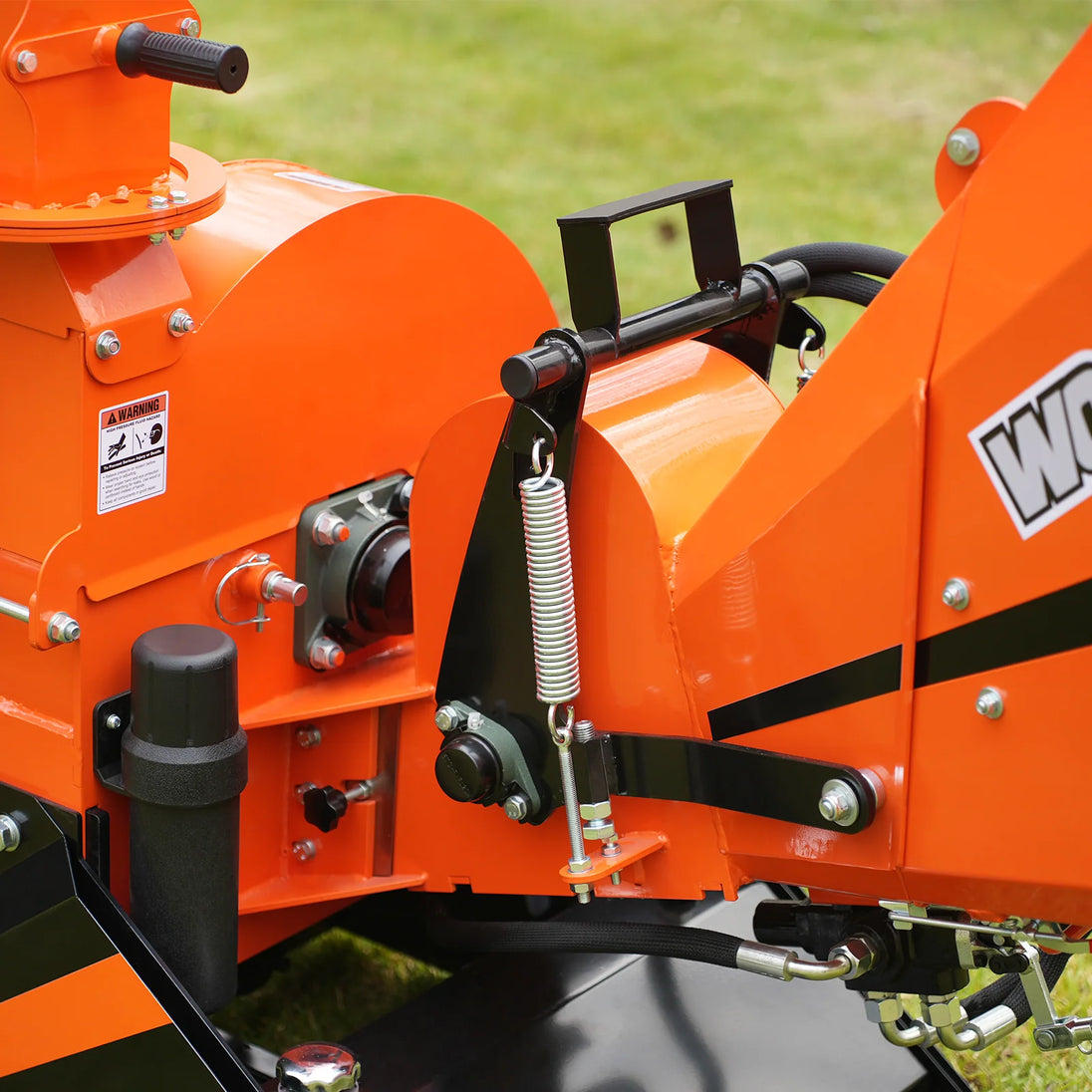 MechMaxx 6" 3 Point Hydraulic Feeding PTO Wood Chipper for 20-50HP Tractor, WC68H - view 7