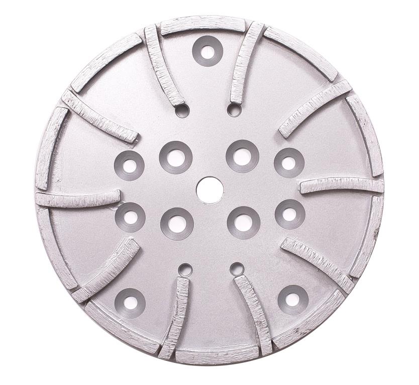 10" Grinding Wheel Diamond 10 Segments Concrete Floor Grinder Disc Blade for Leveling, Coating Removal, and Surface Prep