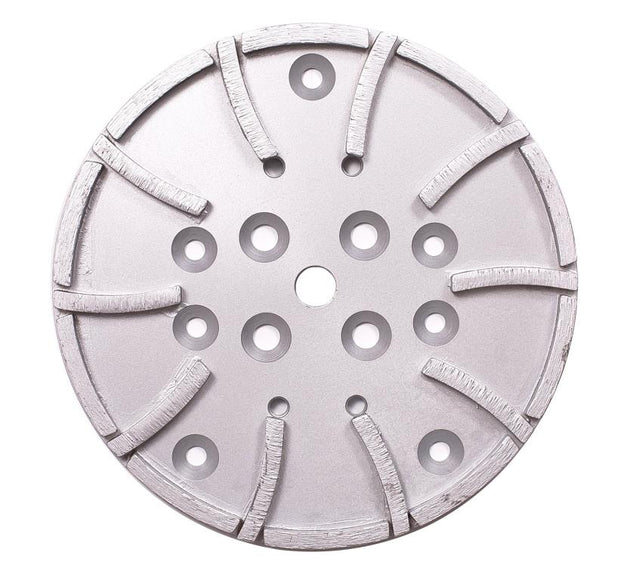 10" Grinding Wheel Diamond 10 Segments Concrete Floor Grinder Disc Blade for Leveling, Coating Removal, and Surface Prep