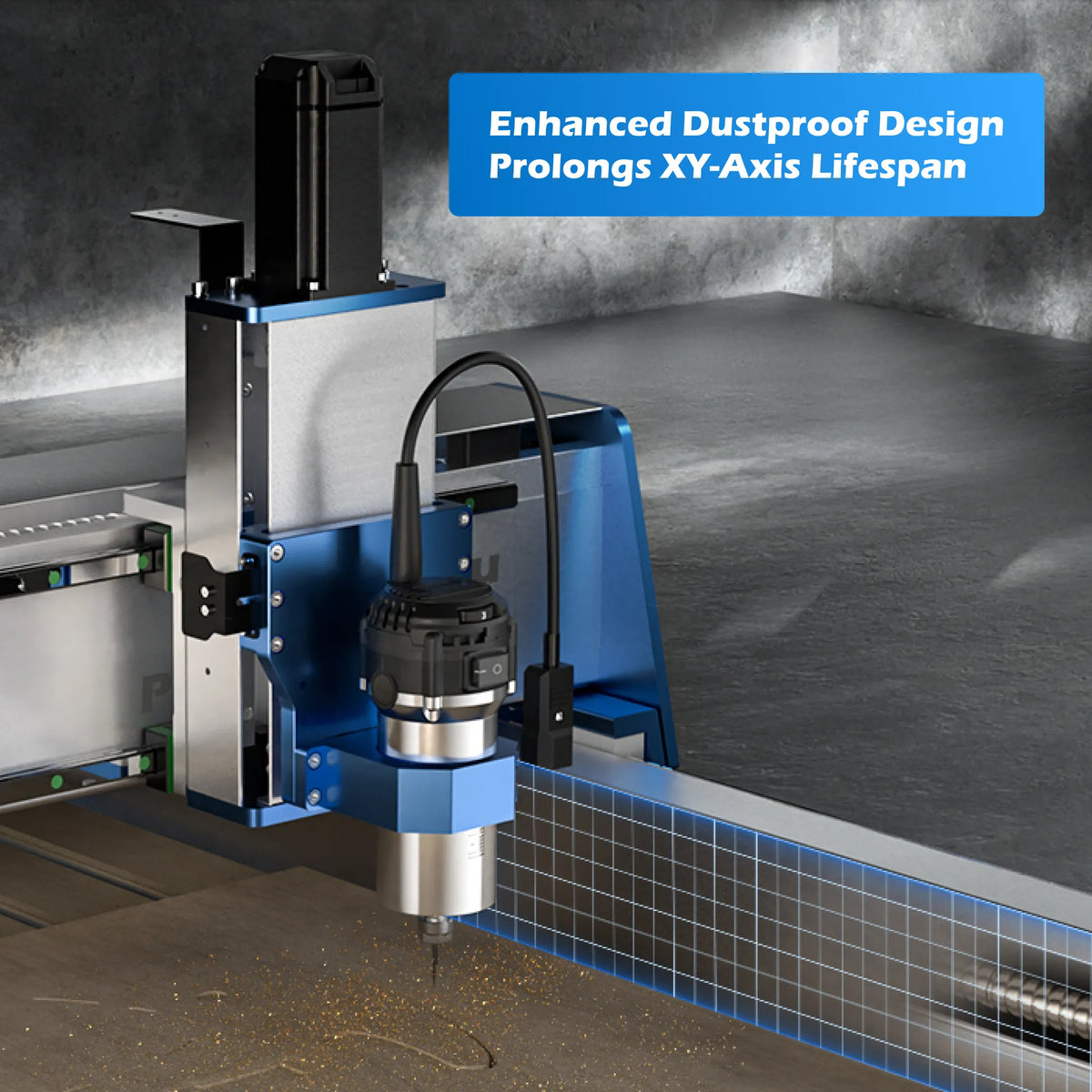 PROVerXL 2x2 pre-assembled CNC router with ball screw drive