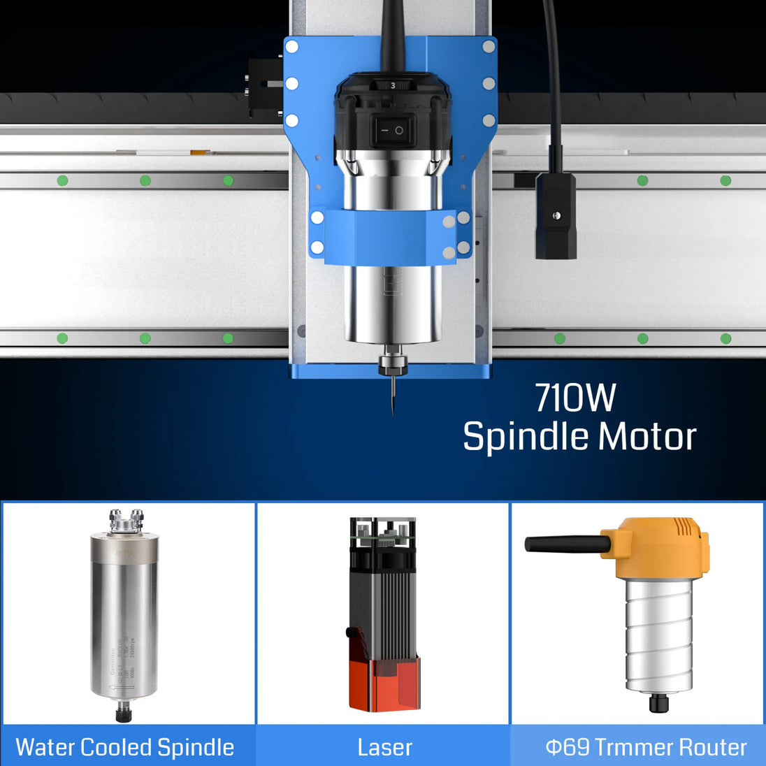 PROVerXL 2x2 pre-assembled CNC router with ball screw drive