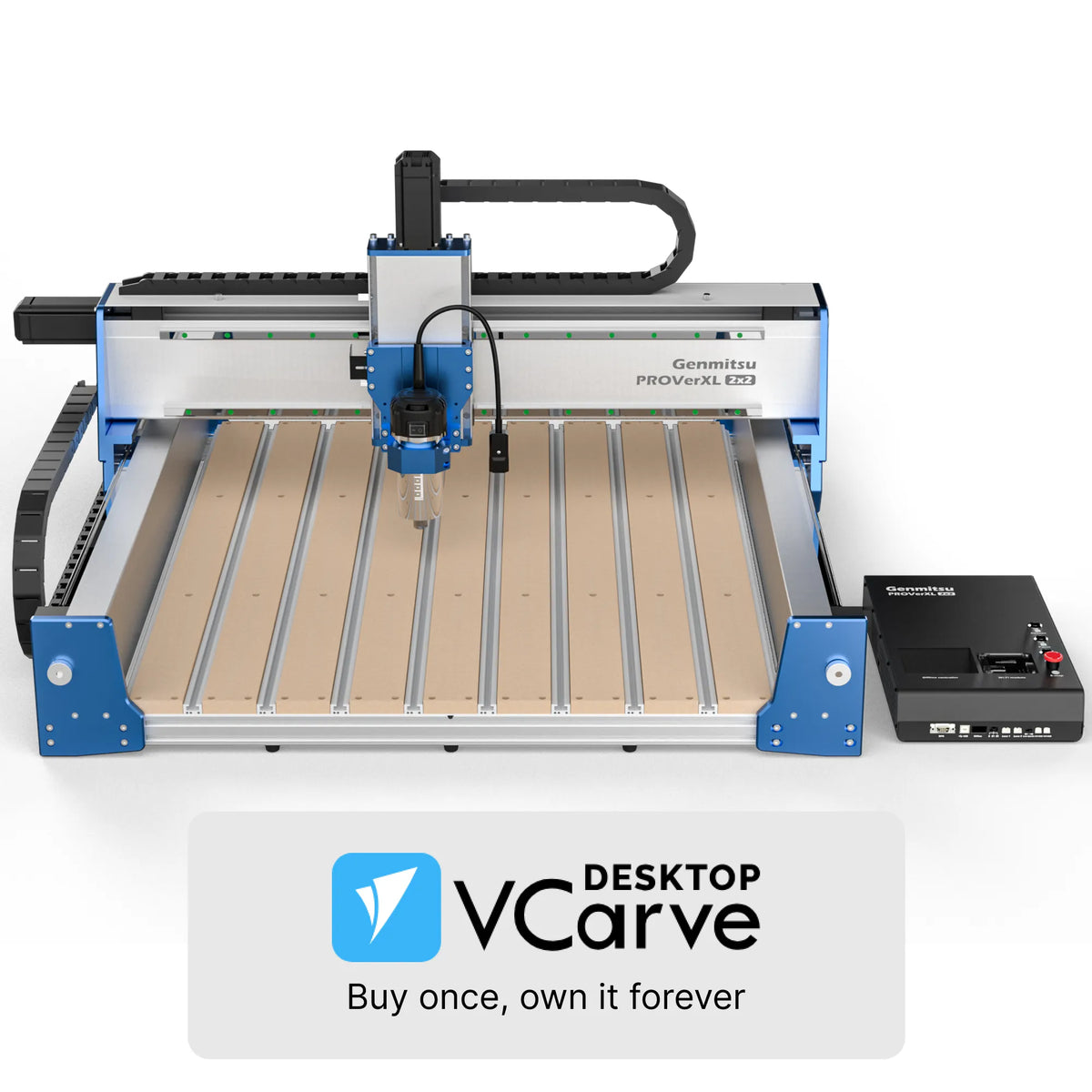 PROVerXL 2x2 pre-assembled CNC router with ball screw drive