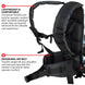2HP Honda Concrete Vibrator with Flex Shaft Cable Whip Backpack - view 8