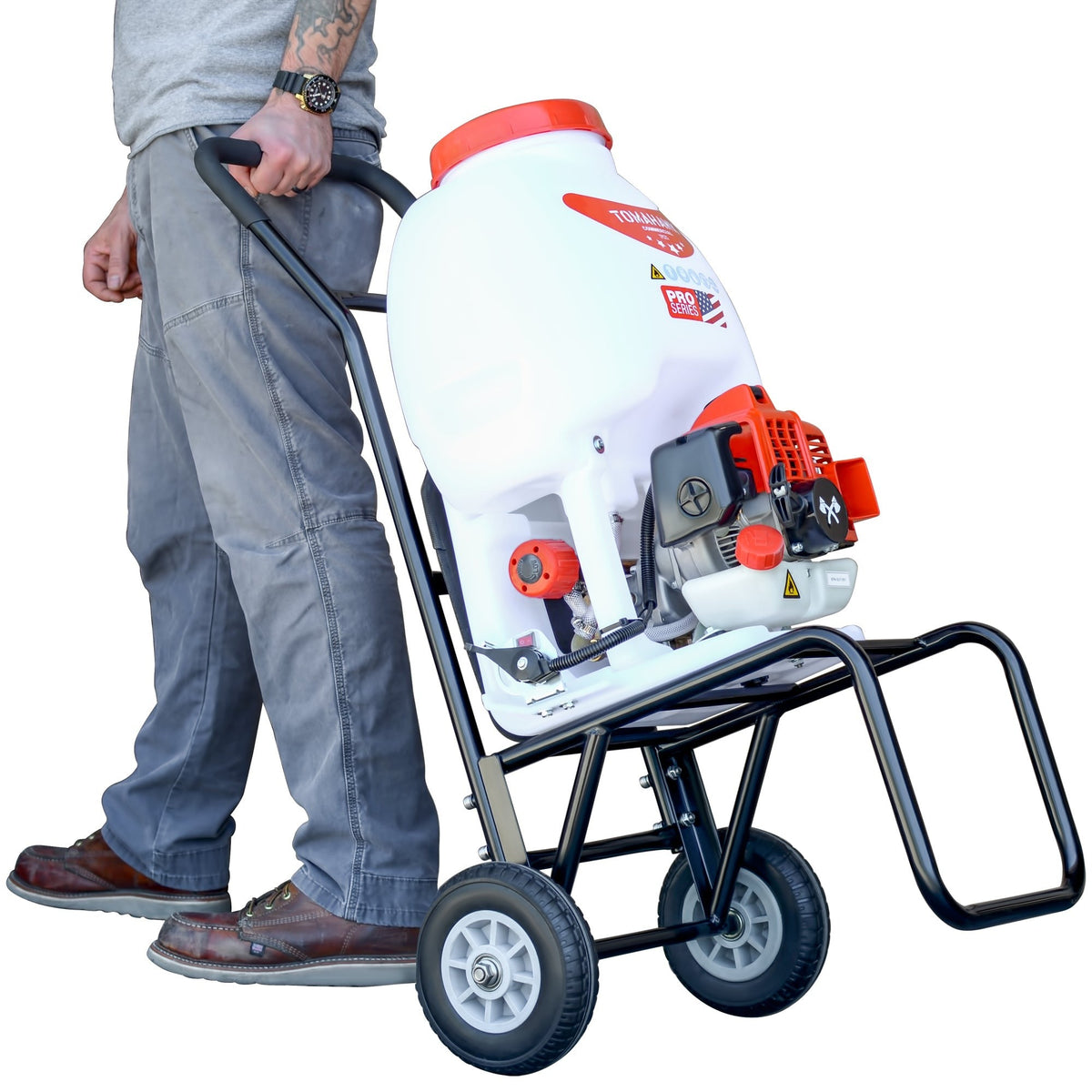 5 Gallon Gas Power Backpack Sprayer with Twin Tip Nozzle for Pesticides - view 13