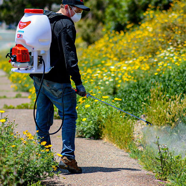 5 Gallon Gas Power Backpack Sprayer with Twin Tip Nozzle for Pesticides - view 2