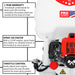 5 Gallon Gas Backpack Sprayer 450 PSI Pump with Nozzle Bundle - view 6