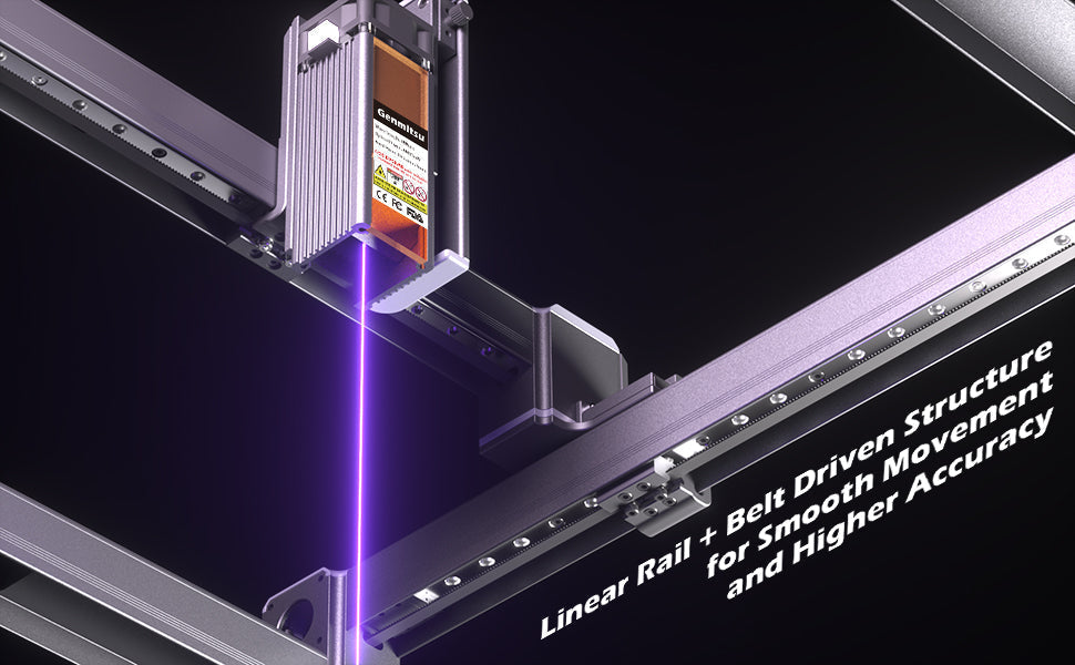 Jinsoku LC-40 laser engraver with wireless control