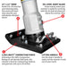 2.4 HP Battery Powered Vibratory Rammer Tamper Compactor with Honda GXE2.0S Motor - view 5
