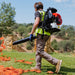 Cardinal 79.9cc Backpack Leaf Blower 920 CFM 206 MPH Gas Powered Professional Lawn Care Landscaping Yard Cleanup - view 2