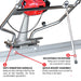 Tomahawk PRO Series Honda Power Screed Single Magnesium Blade Bundle (Choose 4ft, 6ft, 8ft, 10ft, 12ft, 14ft, 16ft) - view 6