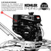 36" Concrete Power Trowel 6HP Kohler Float Pan Screed Edge Cement Finishing Tool - view 5