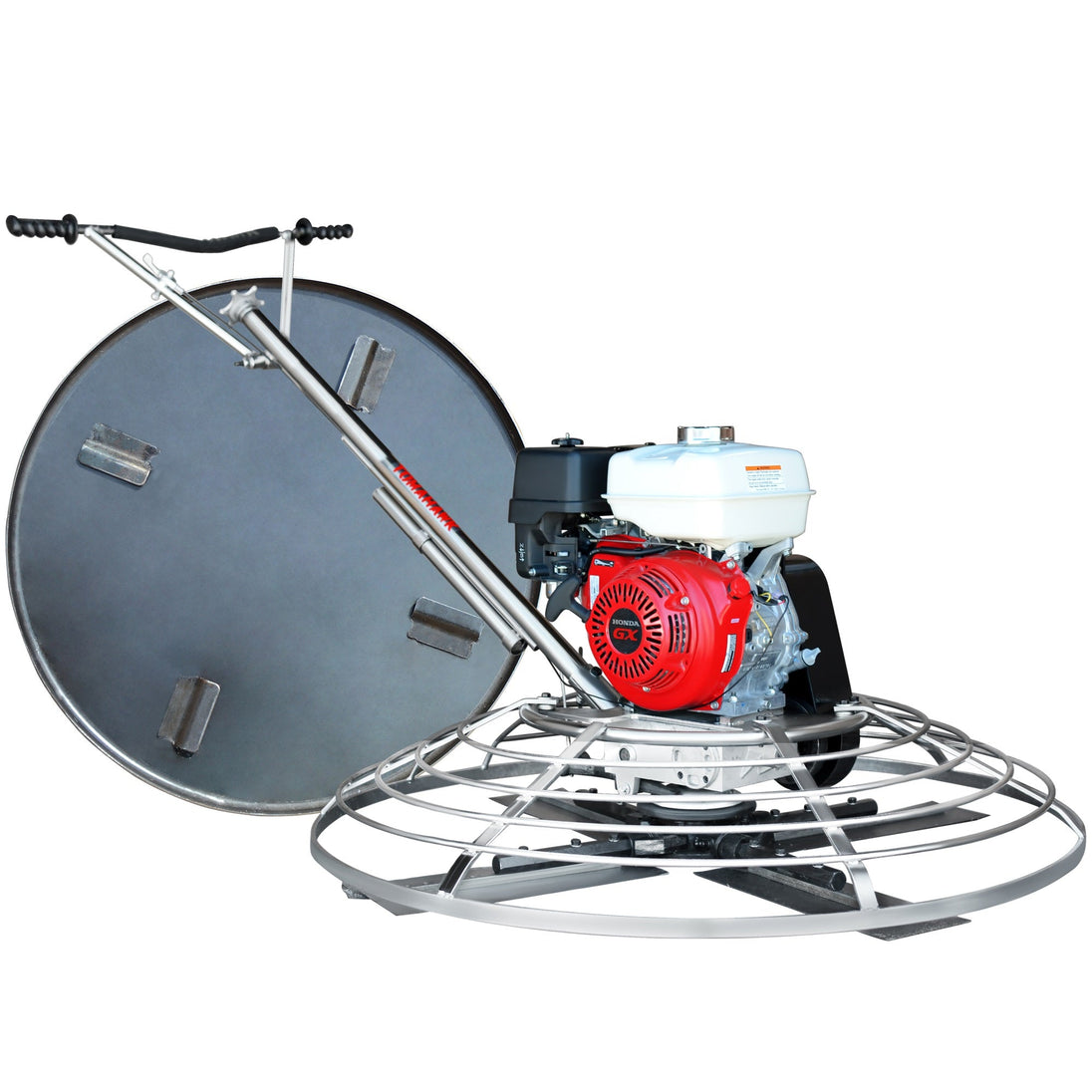 46" Concrete Power Trowel 8.5HP Honda Combo Blades and Float Pan Cement Finishing Tool - view 9