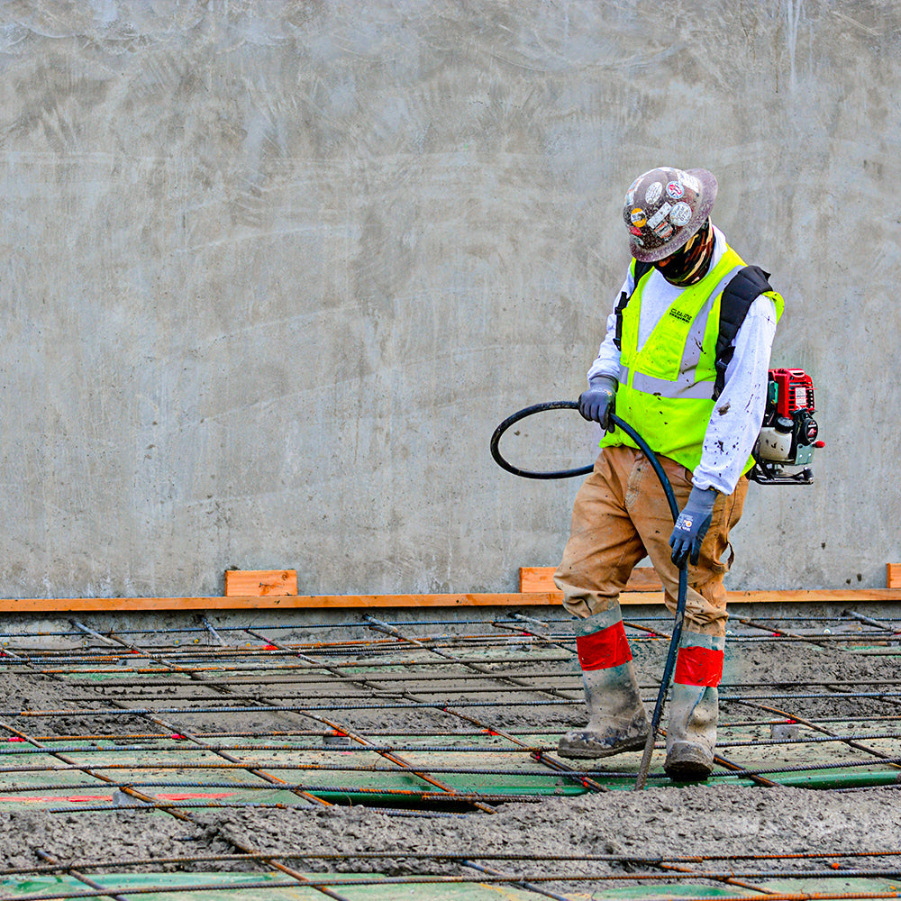 16 ft Concrete Vibrator Flexible Shaft Hose and Head - view 6