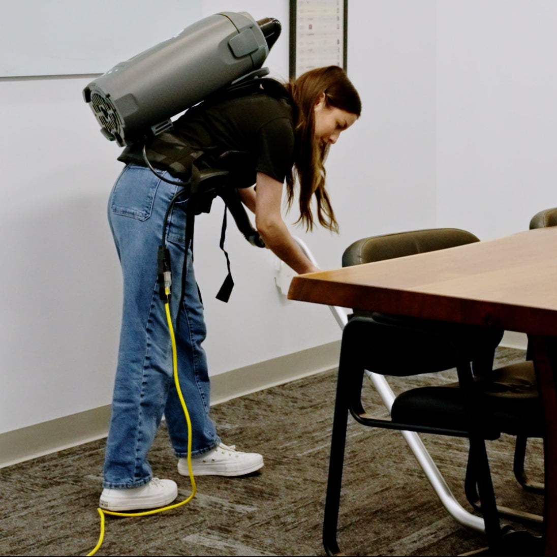 Electric Backpack Vacuum 6 qt Lightweight Commercial High-Performance Cleaning Solution - view 15