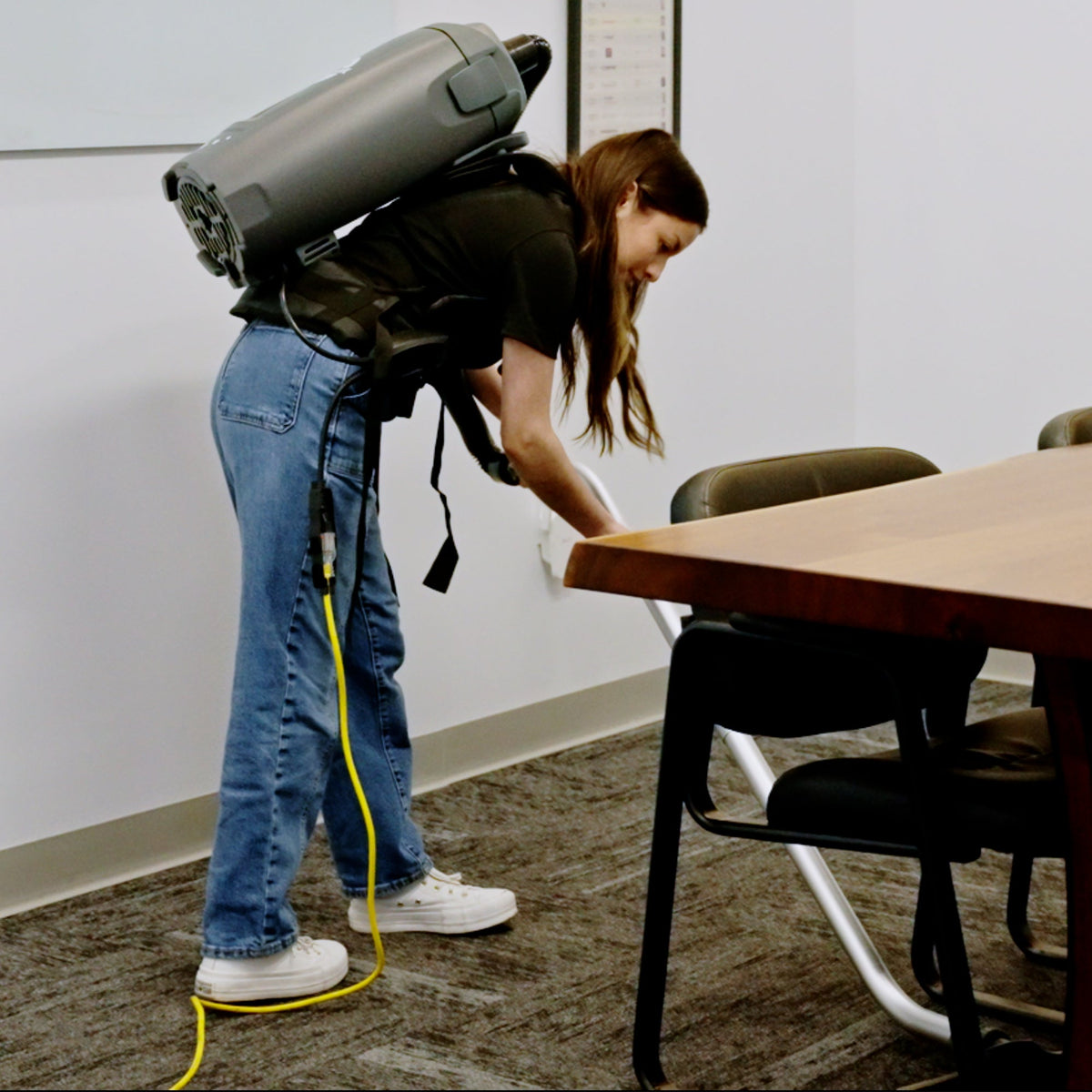Electric Backpack Vacuum 6 qt Lightweight Commercial High-Performance Cleaning Solution - view 15