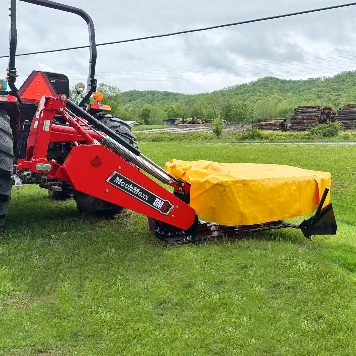 MechMaxx 6FT 3-Point Disc Mower, 4 Disc, 35-80HP Tractor, Cat.2, DM6 - view 2
