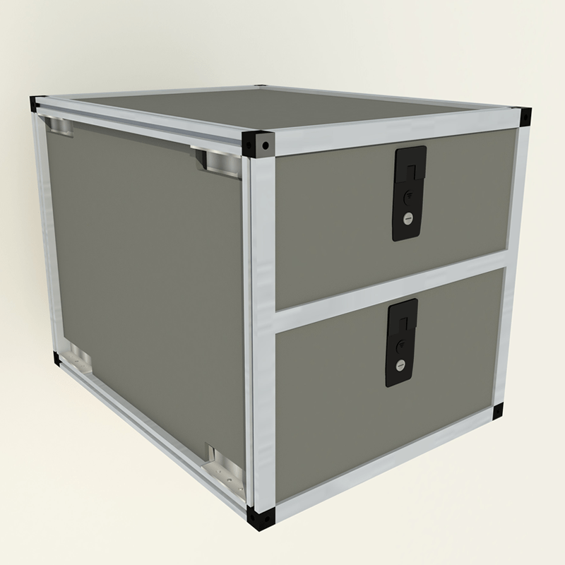 Gear Module Sizes Double Drawer Module - 16 3/16