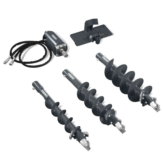 MechMaxx drive auger attachment with bits