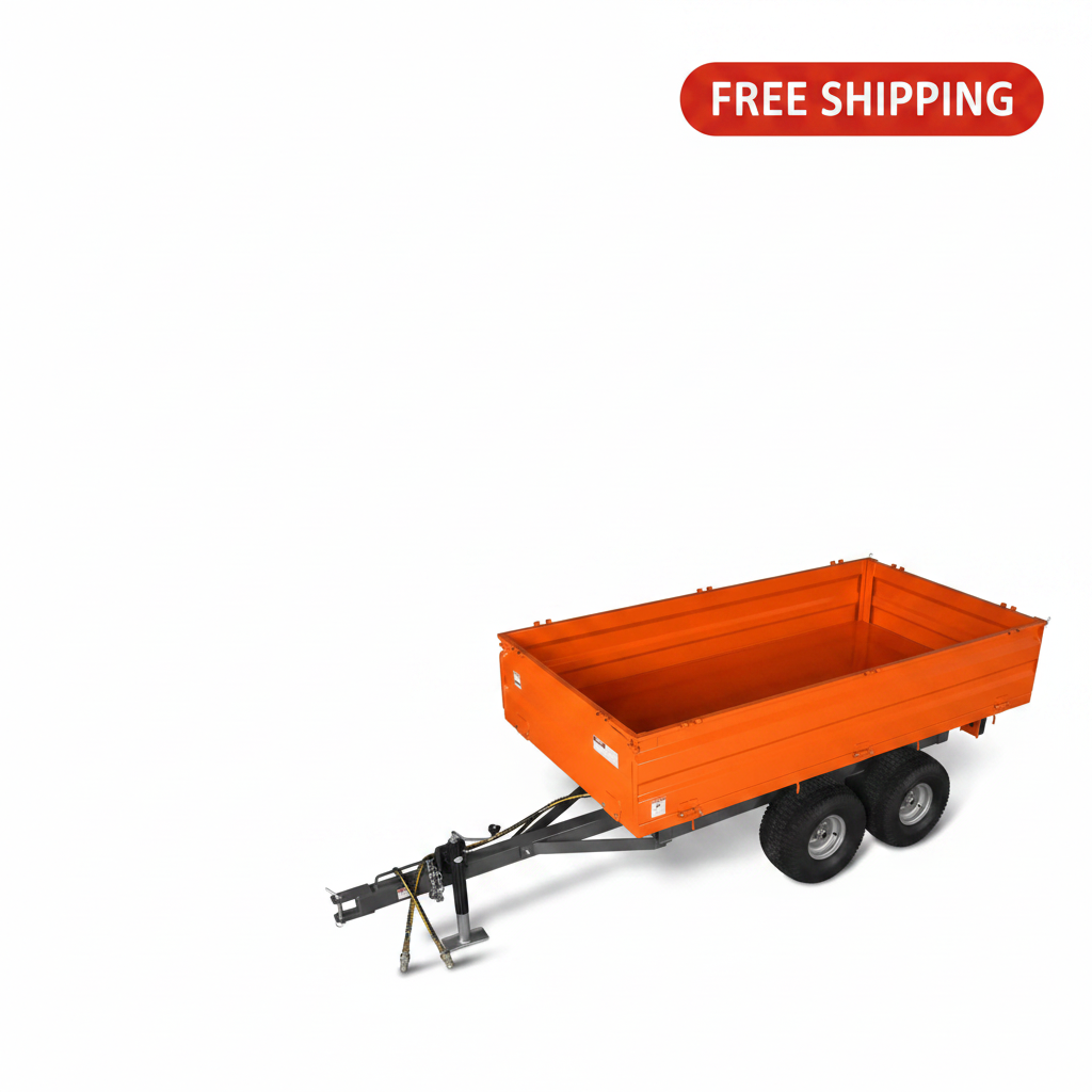 Dump Trailer - Smaller and Lower