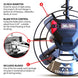 30" Battery-Powered Portable Power Trowel with 18ft Bull Float Handle - view 7