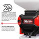 5 Gal Battery-Powered Fertilizer Spreader Broadcast Lawn Seed Ice Melt Salt - view 7