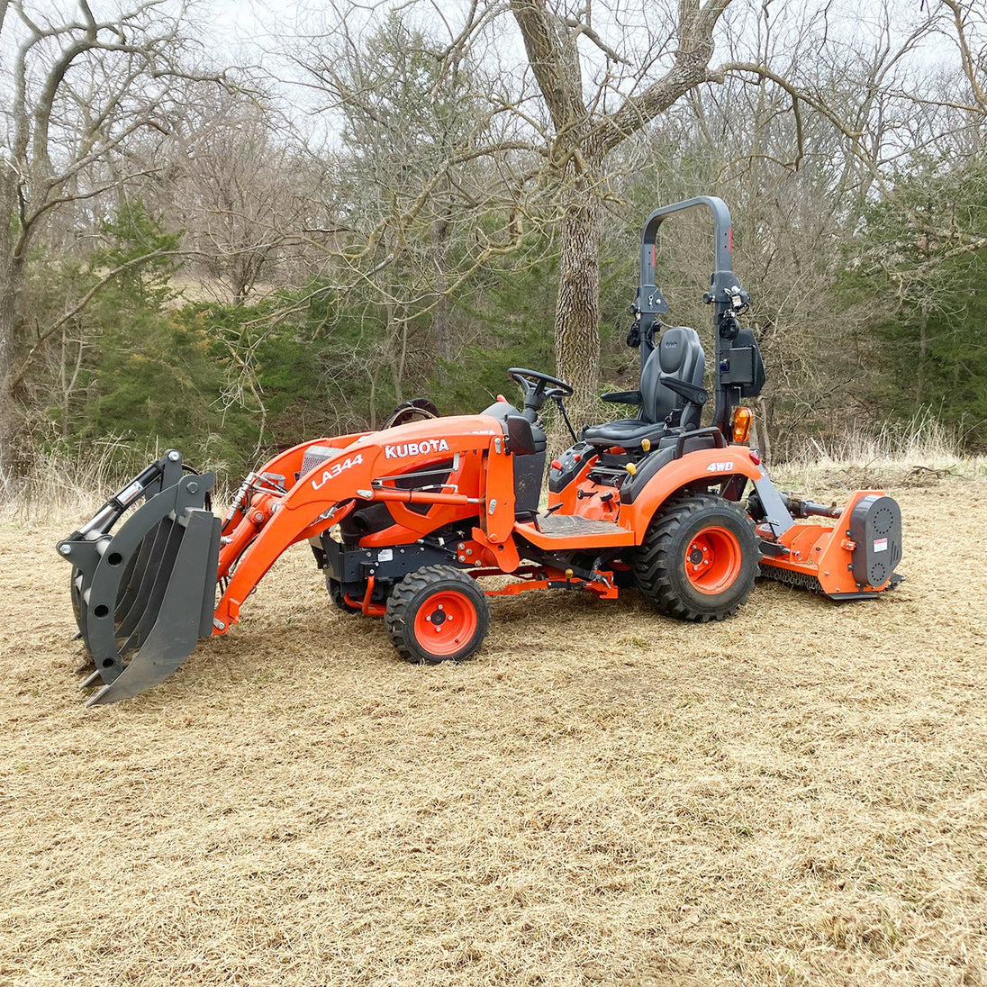 MechMaxx 60" Light-Duty Flail Mower — 3-Point PTO, EFS60
