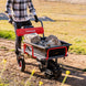 Tomahawk Electric Track Cart 330 lbs Load Capacity Battery Powered Utility Cart with Rubber Tread - view 3
