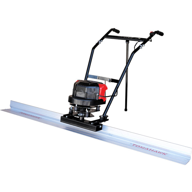 Tomahawk Battery Power Screed 36V 7ah Single Aluminum Blade Bundle (Choose 4ft, 6ft, 8ft, 10ft, 12ft, 14ft)