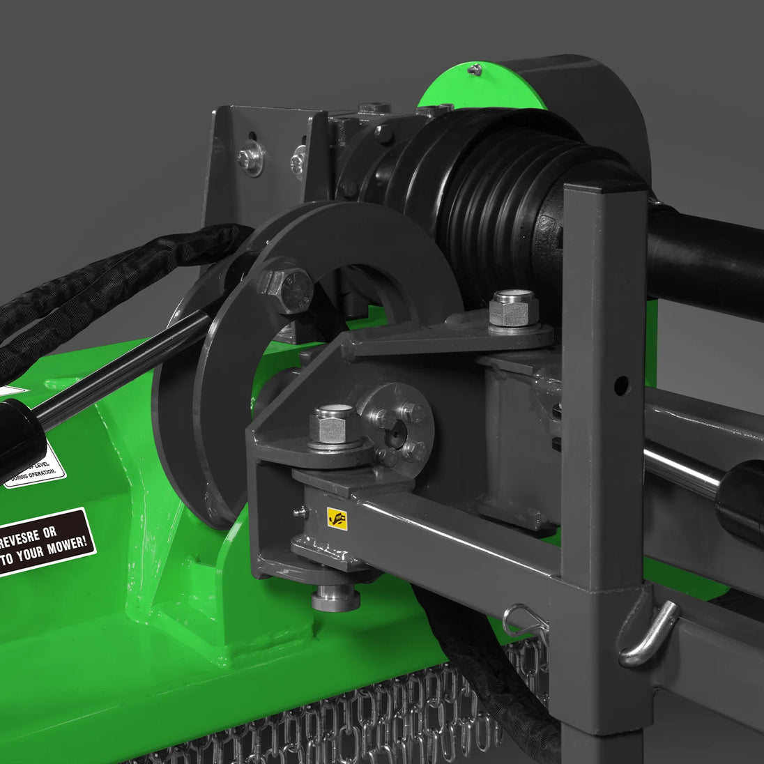 MechMaxx 65" Offset Ditch Bank Flail Mower — 3-Point, VAM65